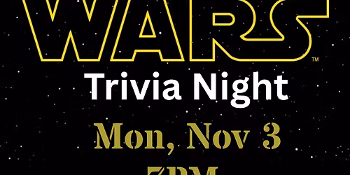 Star Wars Trivia Night