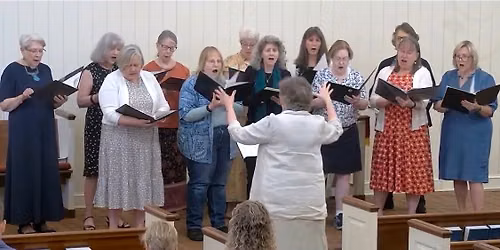 SisterSing Leads Worship Sunday, July 19