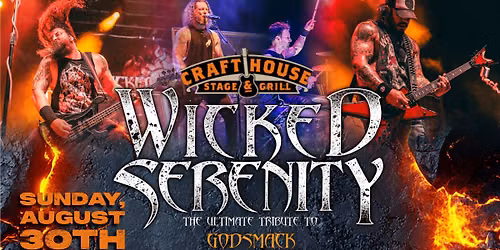 Wicked Serenity - Tribute to Godsmack | LIVE at Crafthouse Stage & Grill