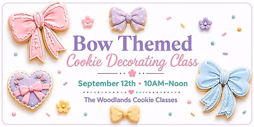 Bow-tiful Sugar Cookie Decorating Class