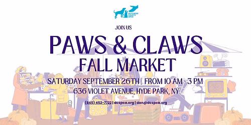 Paws and Claws Fall Market