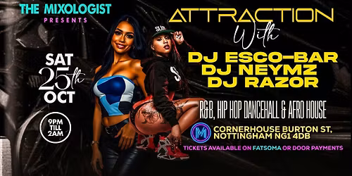 MIXOLOGIST PRESENTS ATTRACTION