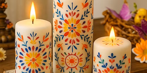 Light in the Dark: Candle Painting Night