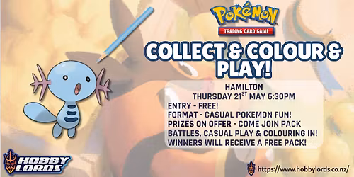 Pokemon - Collect & Colour & Play!