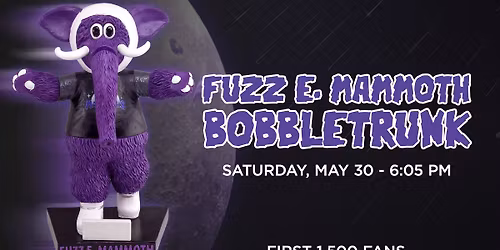 Moon Mammoths Weekend | Fuzz E. Mammoth Bobble-Trunk Giveaway