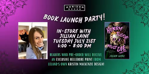 Henry Tudor Must Die Book Launch Party!