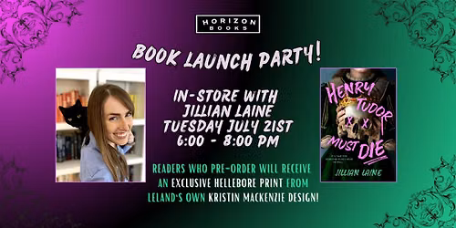 Henry Tudor Must Die Book Launch Party!