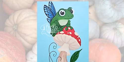 Frog Paint Class - Nov 11, 6:30-9 pm
