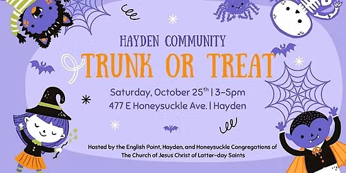Tri Ward trunk or treat