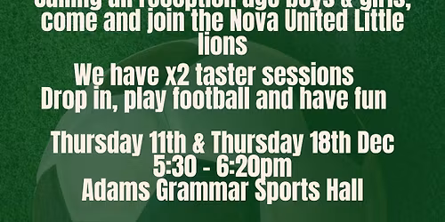 Little Lions taster session