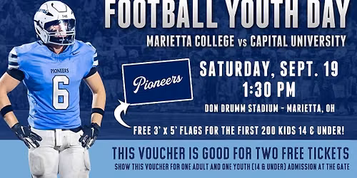 Marietta College Football Youth Day