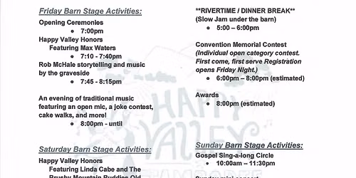 Happy Valley Jamboree