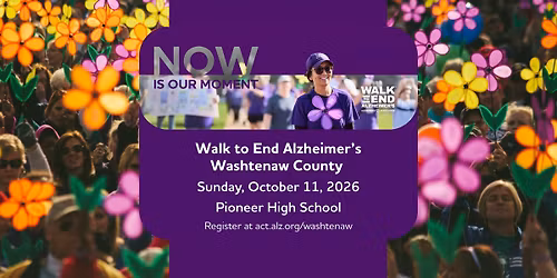Walk to End Alzheimer's - Washtenaw County
