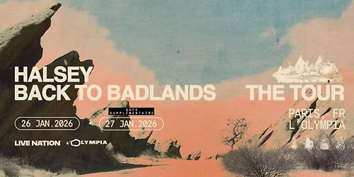 HALSEY | L'Olympia, Paris - 26 & 27 janvier 2026
