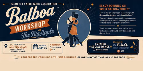 Balboa Workshop at The Big Apple