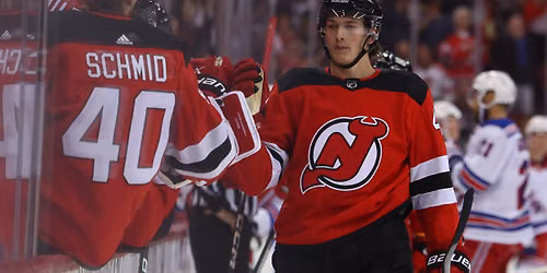 New Jersey Devils at New York Rangers at Madison Square Garden