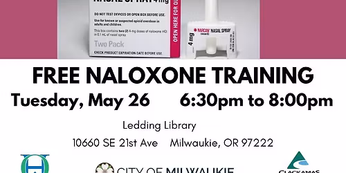 Free Naloxone Training