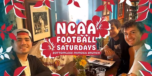 NCAA Football Venice Beach | Bottomless Mimosas Available All Day