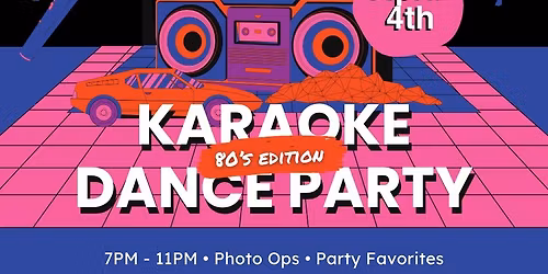 80\u2019s Karaoke\/Dance Party - At The Den