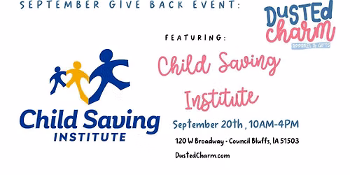 September Give Back Event: Child Saving Institute