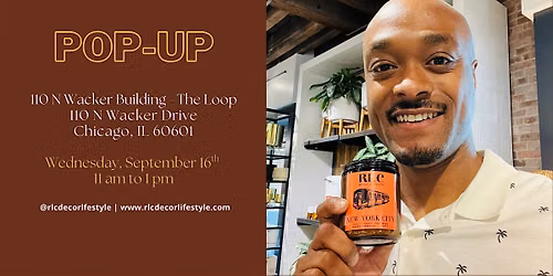 Corporate Pop-Up Market with RLC Decor Lifestyle | Chicago Loop