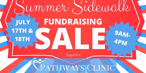 Pathways Clinic Sidewalk Sale 2026