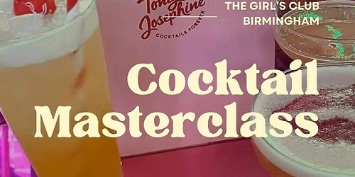 Cocktail Masterclass \ud83c\udf78
