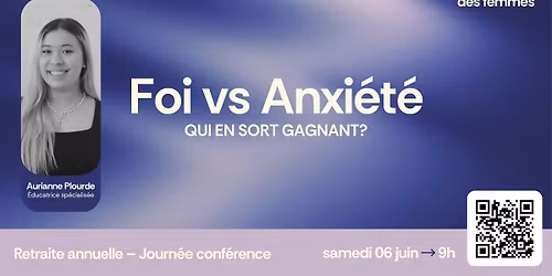 Journ\u00e9e conf\u00e9rence pour femmes avec Aurianne Plourde