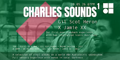 Charlies Sounds: Gil Scott Heron X Jamie **