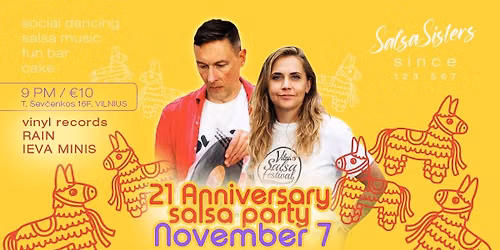 SalsaSisters 21st Anniversary