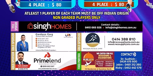 NMCC SINGH HOMES 5th Badminton Tournament 2025