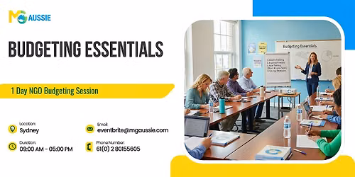 Budgeting Essentials: 1 Day NGO Budgeting Session in Sydney