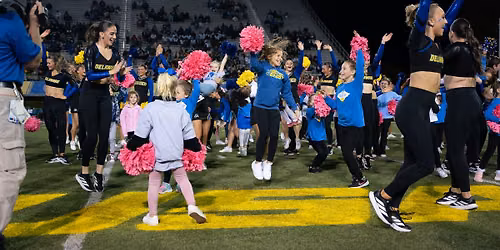 Youth Cheer and Dance Day at Delaware Football