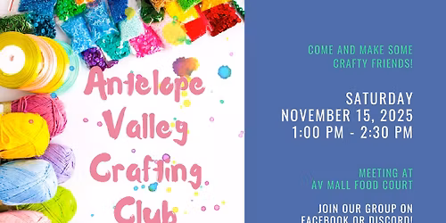 Crafting Club Meetup!