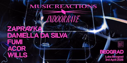 Music Reactions Indoor Rave April