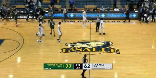 George Mason Patriots at La Salle Explorers Mens Basketball