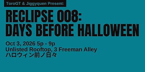 Reclipse 008: Days Before Halloween