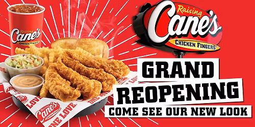 Raising Cane\u2019s Grand Reopening in Mesa