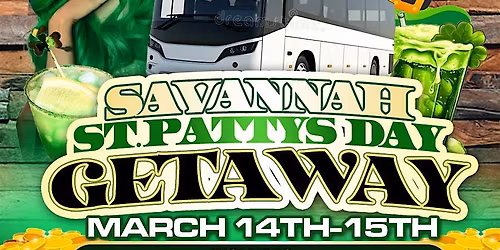 St Patrick's Day Trip Charlotte to Savannah