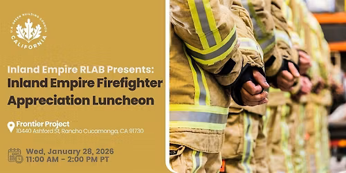 Inland Empire Firefighter Appreciation Luncheon