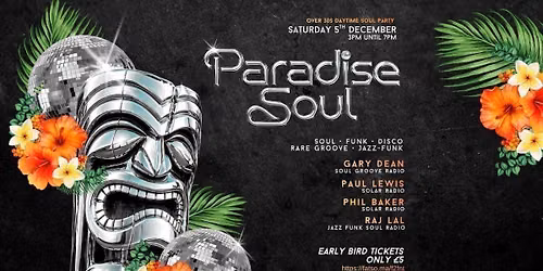 Paradise Soul: Over 30s Daytime soul session