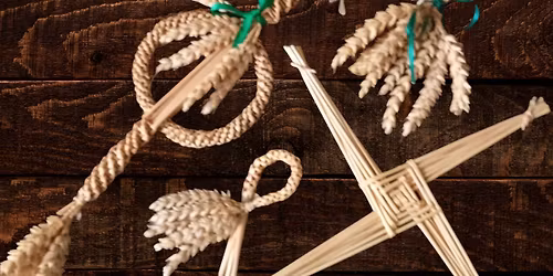 Natural Straw Decorations for the Festive Season: a beginner\u2019s Corn Dolly workshop