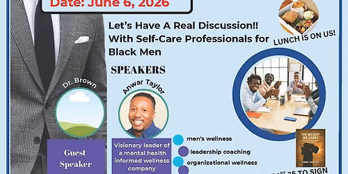 The Weight We Carry-Self Care Professionals for Black Men