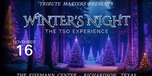 Winter's Night at the Eisemann Center in Richardson