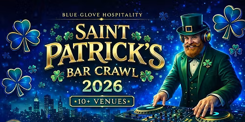 Blue Crawls Presents: #1 OFFICIAL ST. PATRICK\u2019S BAR CRAWL 2026 | NYC
