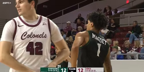 Wofford Terriers at Eastern Kentucky Colonels Mens Basketball