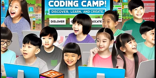 Minecraft Magic: March Holidays Coding Workshop for Kids Aged 7-11