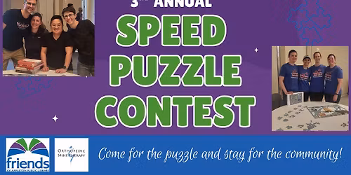 Friends Speed Puzzle Contest  