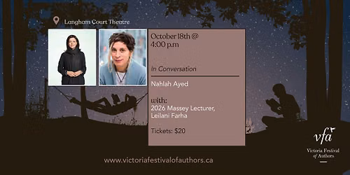 In Conversation: Nahlah Ayed with Leilani Farha