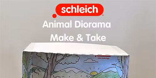 Animal Habitats Kid Craft Event with schleich\u00ae